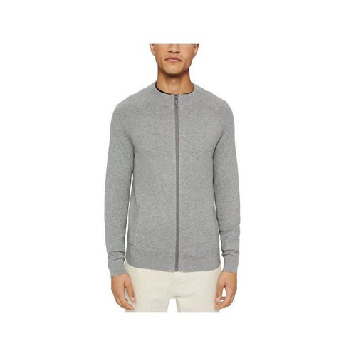 Esprit Sweatshirt mittel-grau regular (1-tlg)