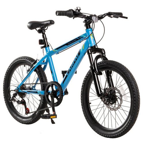 CARPAT SPORT Kinderfahrrad 20 Zoll Kinder Mountainbike Jungen Mädchen, 7 Gang, Kettenschaltung, Shimano, Alu-Rahmen, Jugendfahrrad MTB