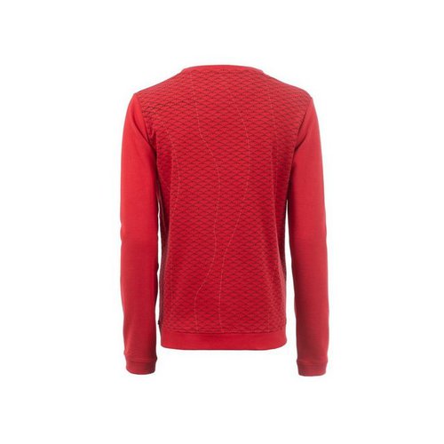 Soquesto Sweatshirt rot regular fit (1-tlg)