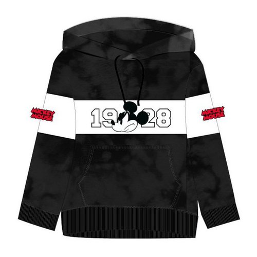 Disney Kapuzensweatshirt Mickey Mouse Sweatshirt für Jungen "1928", schwarz