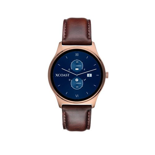 Xlyne QIN XW PRO Smartwatch (3,9 cm/1,22 Zoll, iOS und Android) Herren Smartwatch mit hochwertigem Armband und magnetischem Ladekabel, 3 teilig: Uhr, Armband, Ladekabel, Puls- & Blutdruck, Anruf- & Nachrichtenanzeige, 100 Std Akku