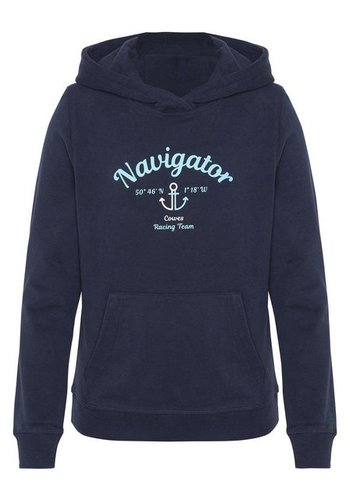 Navigator Sweatshirt mit großem Frontprint