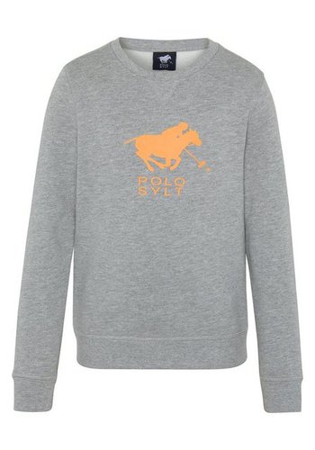 Polo Sylt Sweatshirt mit Label-Print