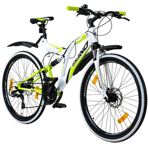 Galano Mountainbike Volt DS, 21 Gang, Kettenschaltung, 26 Zoll Jugendfahrrad MTB Fully ab 160 cm für Mädchen und Jungen
