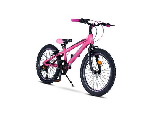Toys Store Jugendfahrrad 20 Zoll Alu Fahrrad Hardtail 7 Gang 20" Kinderfahrrad Mountainbike MTB, 7 Gang, Microshift Drehgriff