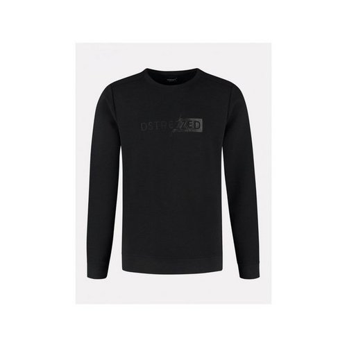 Dstrezzed Sweatshirt schwarz regular fit (1-tlg)