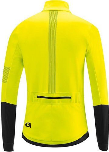 Gonso Regenjacke Valaff He-Soft-Jacke SAFETYYELLOW/BLACK