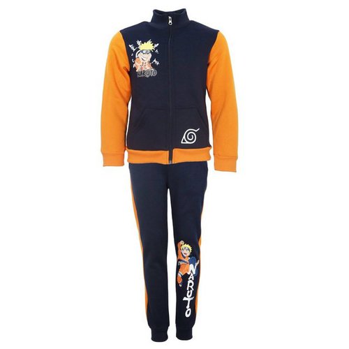 Naruto Jogginganzug Shippuden Joggingset Sporthose Hose Sweater Jacke, Gr. 98 bis 140