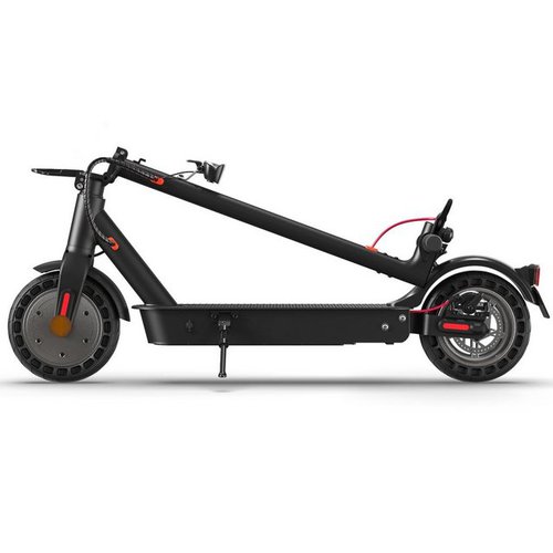 Lovonlive E-Scooter 500W E-Scooter mit Straßenzulassung, Heckantrieb, 10 Zoll Wabenreifen, 500,00 W, 20,00 km/h, ABE Faltbarer Elektroroller Max 40km Reichweite, Duales Bremssystem