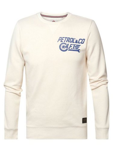Petrol Industries Sweatshirt Pullover Sweater Round Neck Print