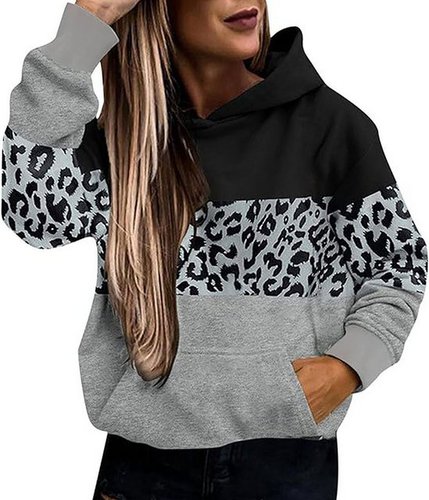 Tapferer Ping Hoodie Damenmode Hoodies Sweatshirts TopsMode Langarm