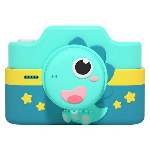 Ht Kinderkamera (Dino Kinderkamera 48MP, Full HD, Geschenk Mädchen & Jungen 4)