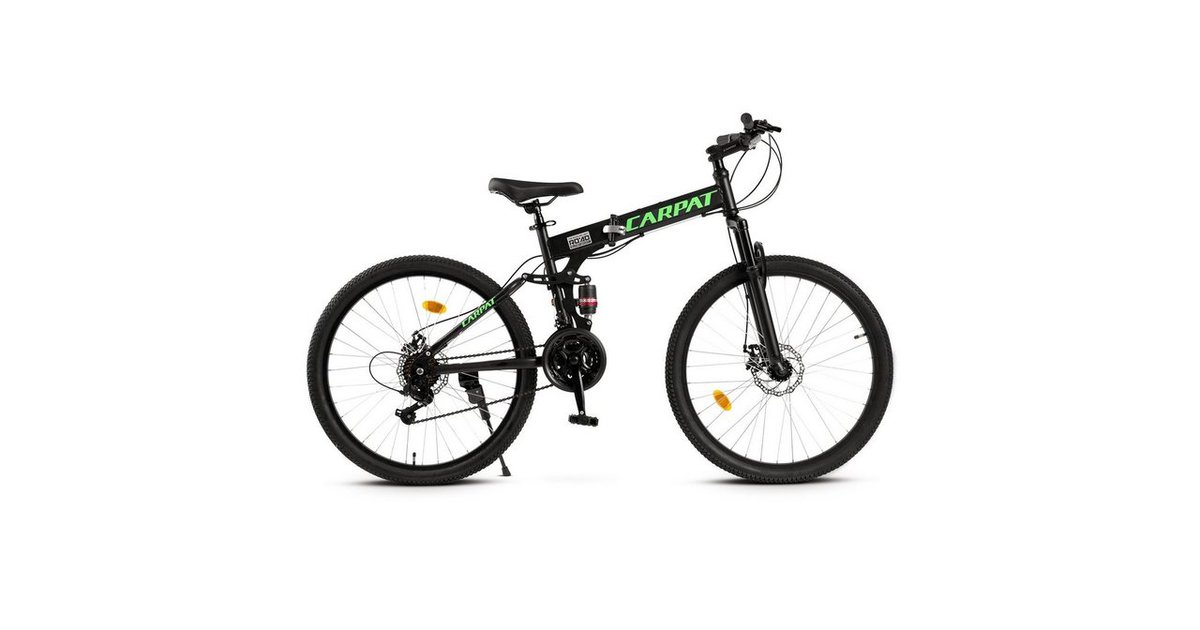 Schutzblech Set Für 12-14 Zoll Fahrräder - Schwarz, Universell Für Klapprad & BMX