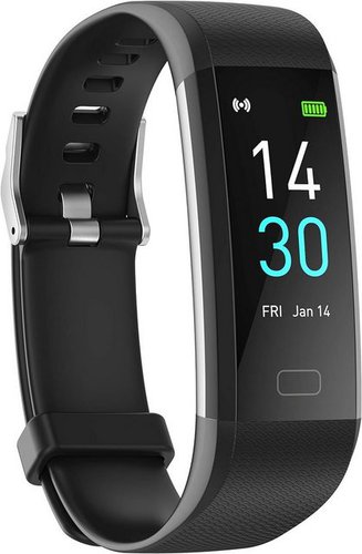 Septoui Fur Damen Herren Kinder mit Pulsmesser Blutdruck SpO2 Fitness Smartwatch (Android iOS), Mit 16 Sportmodi Schrittzähler Kalorienzähler Puls Aktivitätstracker