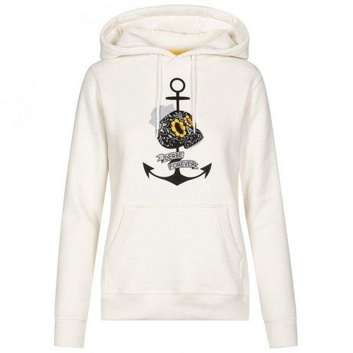Derbe Sweatshirt Mrs Skull Hoodie Kapuzenpullover Damen
