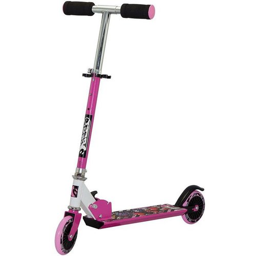 Best Sporting Tretroller 125er Rolle Stahl pink