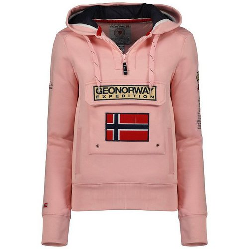 Geo Norway Kapuzensweatjacke Damen Hoodie brgymclass (Geographical Norway Set, 1-tlg) Mit kaupuze