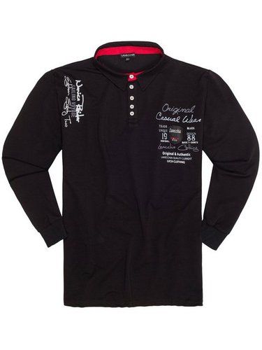 Lavecchia Sweatshirt Übergrößen Shirt LV-2025 Polo Langarmshirt