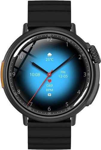 Aliwisdom Smartwatch (1,6 Zoll, Android iOS), Wasserdicht Fitness Tracker für iOS Android Mit Bluetooth telefonieren