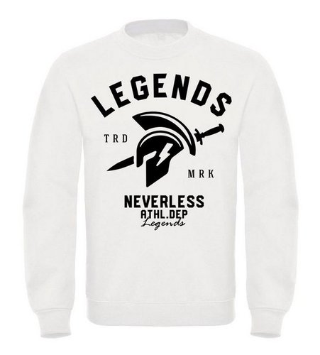Neverless Sweatshirt Cooles Herren T-Shirt Legends Sparta Gladiator Gym Athletics Sport Fitness Neverless®