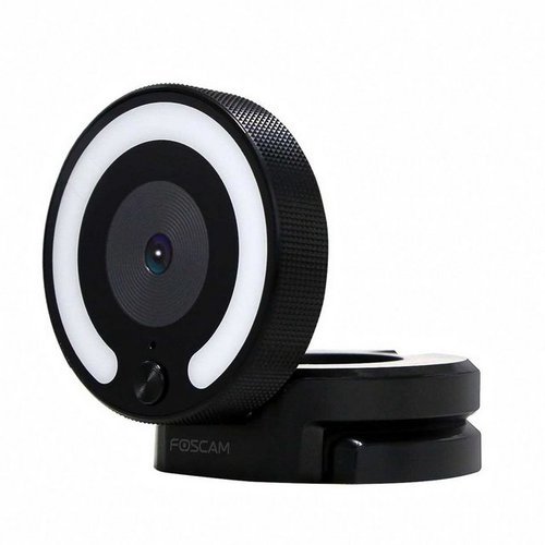 Foscam W28 Full HD-Webcam (Autofokus, Helligkeitseinstellung, Integriertes Mikrofon, Plug and Play)