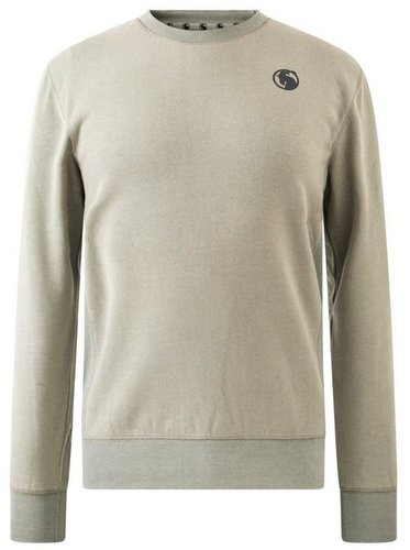 Capricorn Rockwear Sweatshirt Rockridge hellgrau Rubberprint auf der Brust und im Nacken, Größen von S bis 5XL