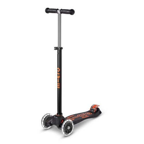 Micro Scooter Scooter-Roller Maxi Deluxe LED, Einfache Lenkung durch Gewichtsverlagerung