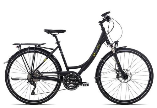 2r Manufaktur Trekkingrad TXT 30 Wave, 30 Gang Shimano XT RD-T8000 Shadow Plus Schaltwerk, Kettenschaltung, Damenrad 28 Zoll schwarz/grau