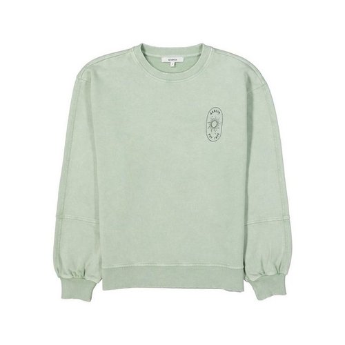 Garcia Sweatshirt mintgrün regular fit (1-tlg)
