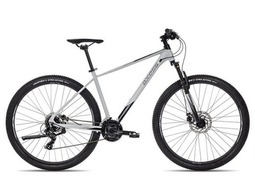 Axess Mountainbike RYSE, 21 Gang Shimano Tourney TY300D 7 speed Schaltwerk, Kettenschaltung, MTB-Hardtail schwarz/grau