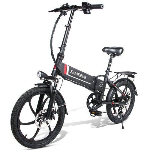 Samebike E-Bike 20LVXD30 20Zoll Elektrofahrrad,Shimano 7-Gang, Lithium-Akku 48V/10Ah, shimano