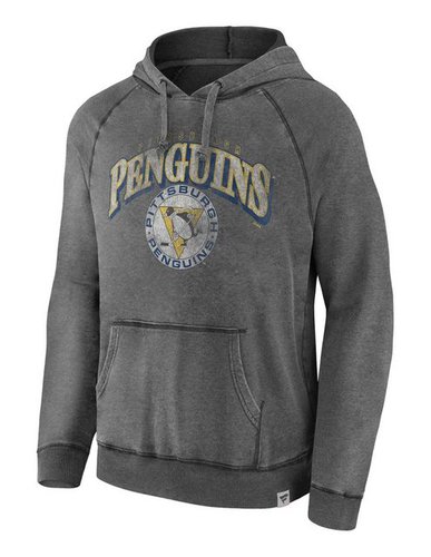 Fanatics Hoodie NHL Pittsburgh Penguins Classics Washed Pullover