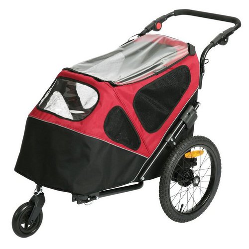 Duvo+ Fahrradhundeanhänger Pet Trailer 2in1