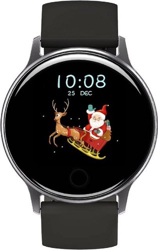 Umidigi Smartwatch (1,3 Zoll, Android iOS), Armbanduhr wasserdichte Fitness mit individualisierbaren Zifferblätter