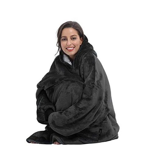 Zeaicos Hoodie Übergroße Hoodie Sweatshirt mit Riesen Hoodie für Erwachsene