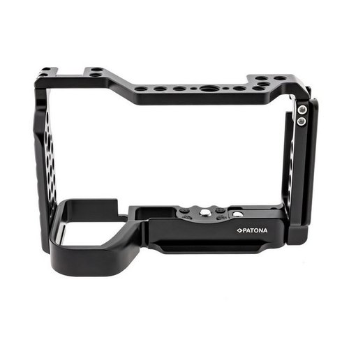Patona Kamerazubehör-Set Premium Kamera Cage für Sony A6600, (Einzel-Set, 1 tlg), Aluminium Käfig Gehäuse