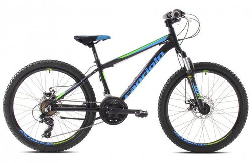 Breluxx Mountainbike 24 Zoll MTB FS Alu ZED Sport D2, Scheibenbremsen - schwarz blau, 21 Gang Shimano Tourney Schaltwerk, Kettenschaltung