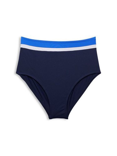 Esprit Bikini-Hose Hipster-Shorts mit Kontraststreifen