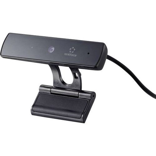 Renkforce RF-WC1080P Full HD-Webcam Webcam (Klemm-Halterung)