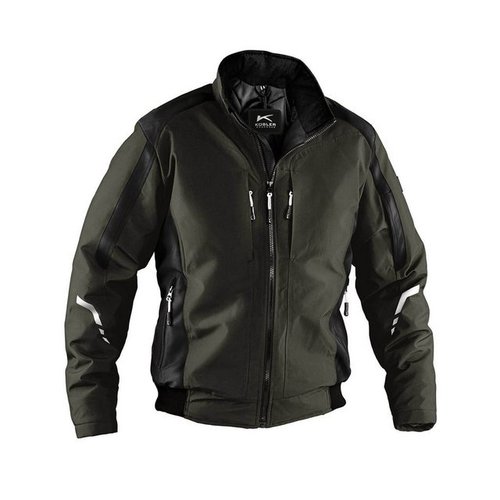 Kübler Regenjacke Wetterblouson oliv/schwarz