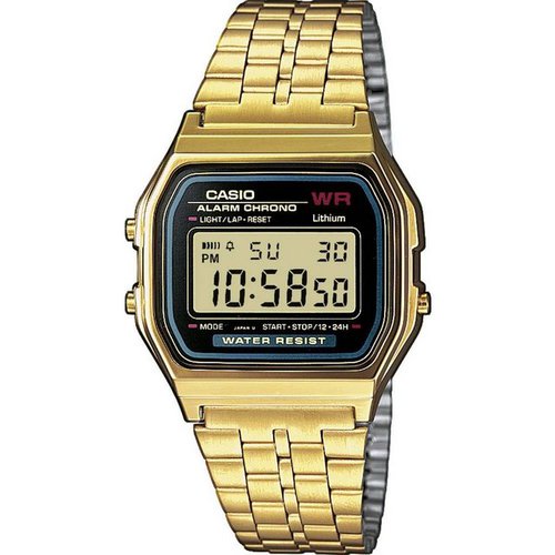 Casio Digitaluhr Vintage Style, gold Watch