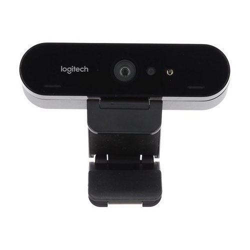 Logitech BRIO Full HD-Webcam (4K-Ultra-HD, 4K, 16MP, 30fps, 90° FOV, 5x Zoom)