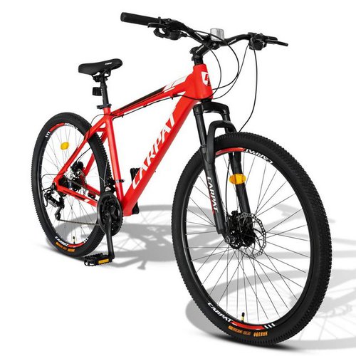Carpat Sport Mountainbike 29 Zoll Mountainbike Herren Damen Jungen, 21 Gang Sunrun 7 Gänge Schaltwerk, Kettenschaltung, (Aluminium Rahmen, hydraulische Scheibenbremse), MTB Hardtail Fahrrad