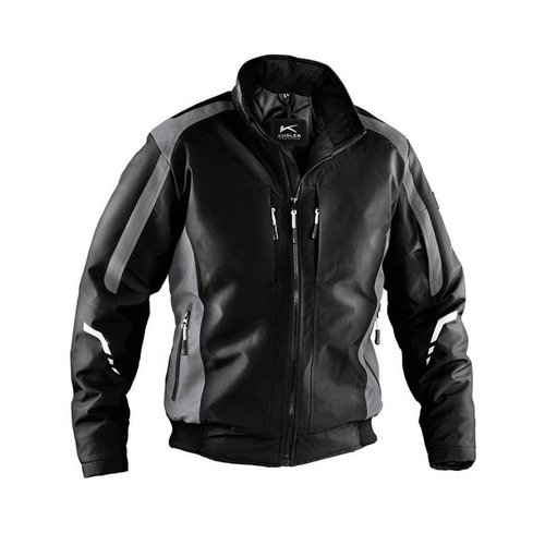 Kübler Regenjacke Wetterblouson schwarz/anthrazit Gr. XXL