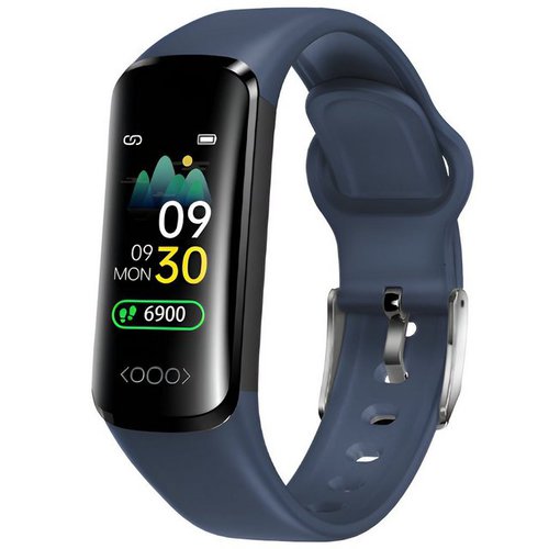 Suzakuin Smart Health Bracelet mit Blutzucker, Herzfrequenz Blutdruckmessung Smartwatch