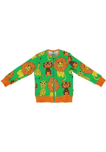 Smafolk Sweatshirt Tiger, Löwe, Leopard nachhaltig, Baumwolle