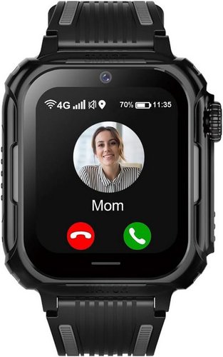 Carneedi Smartwatch (Android iOS), 4G Kinder uhr mit GPS und Telefon Kinder GPS Uhr mit WiFi Videoanruf