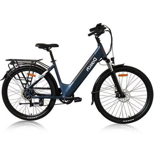 Aoucheni E-Bike Elektrofahrrad S5 Klapprad E-Bike E-Falträder Shimano 7-Gang-Getriebe, Batteriebetrieben, Kettenantrieb, (36V 16Ah Akku E-Mountainbike,mit intelligentem BMS. App und Kreuzfahrt), Straßenreifen, Blau