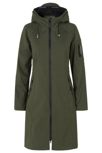Ilse Jacobsen Regenmantel Damen lang Soft Shell RAIN37L