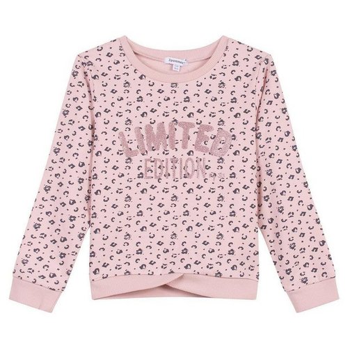 3 Pommes Sweatshirt Sweatshirt Pullover Mädchen Limited Edition Rose pale (1-tlg)